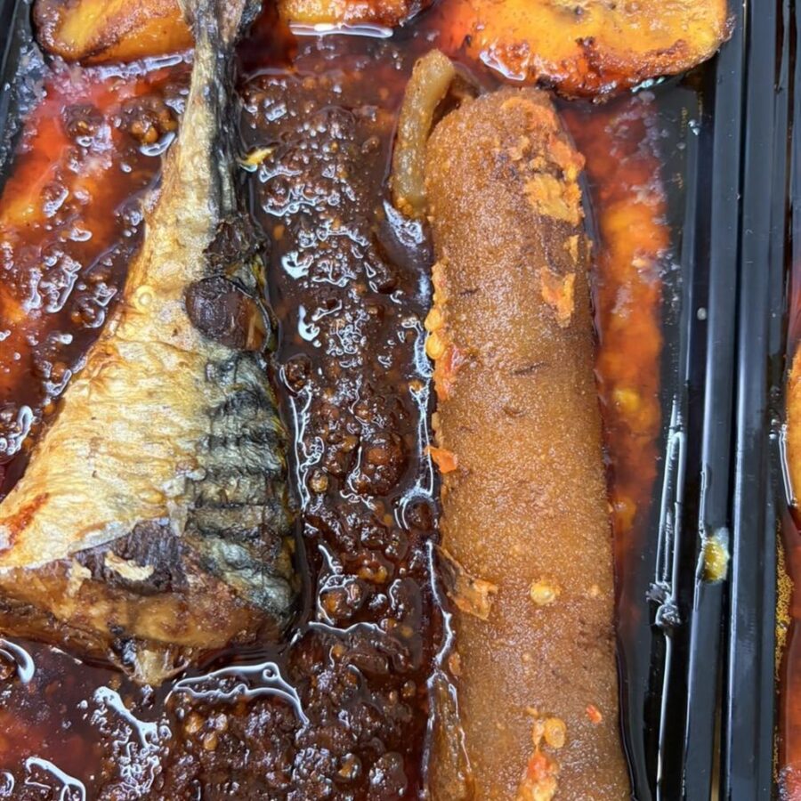 Ewa Agoyin combo